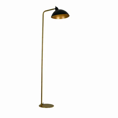 Lampadaires - Lampadaire Futura noir/laiton - DYBERG LARSEN