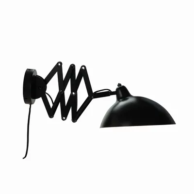 Appliques - Applique murale noire Futura avec bras pliant - DYBERG LARSEN