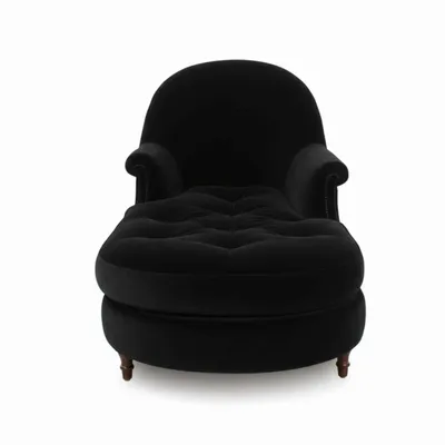 Fauteuils pour collectivités - Victoria Origins Black | Chaise longue - CREARTE COLLECTIONS