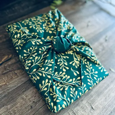 Stationery - Monochrome Collection 'Wild' Reusable Gift Wrapping Paper Gift Card - CARÉDEAU PAPIER CADEAU RÉUTILISABLE