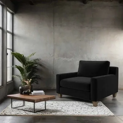 Sièges pour collectivités - Suga Black Fauteuil|Fauteuil - CREARTE COLLECTIONS