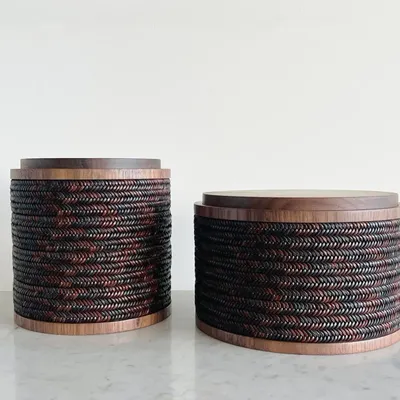 Objets design - Boîtes tressées Eisa - LES FEW