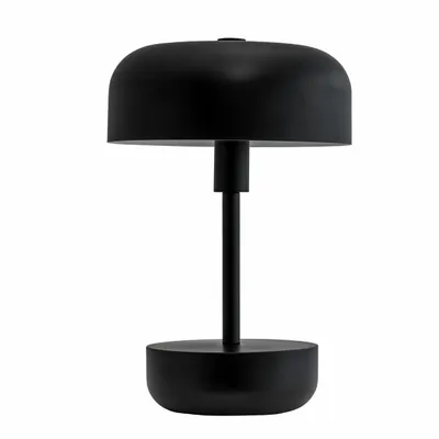 Lampes de table - Lampe LED rechargeable Haipot noire - DYBERG LARSEN