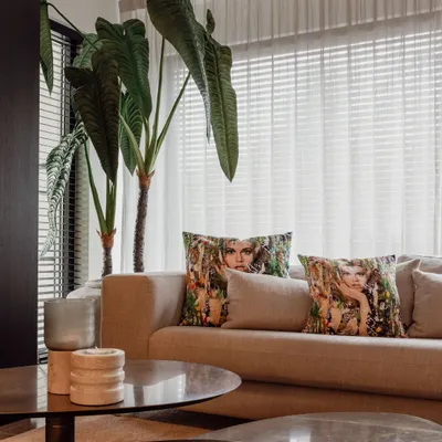 Coussins textile - Coussin décoratif Jane 45 x 45 - Design by Anne Mondy - ARTDECORIS