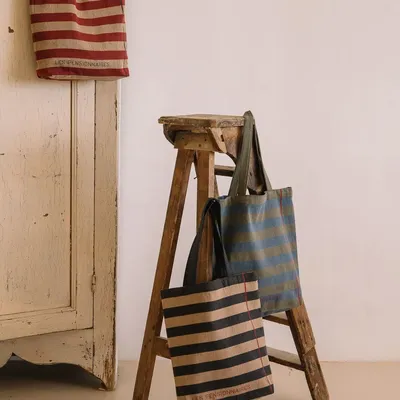 Bags and totes - Striped tote bag - LES PENSIONNAIRES