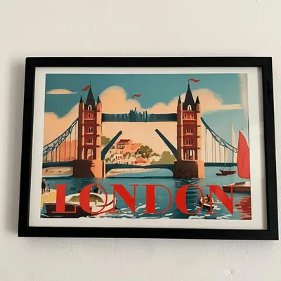 Affiches - London II Affiche A4 - EME CULTURE ART