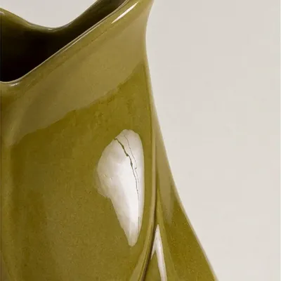 Objets de décoration - Carafe GlouGlou Olive Transparent - CHAROLLES