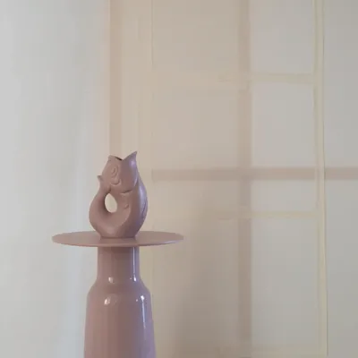 Objets de décoration - Carafe GlouGlou Pink Mat - CHAROLLES