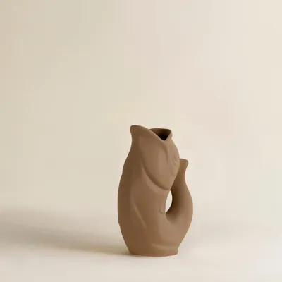 Objets de décoration - Carafe GlouGlou Sable Mat - CHAROLLES