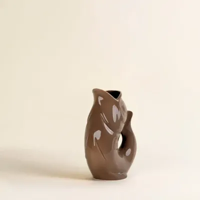 Objets de décoration - Carafe GlouGlou Mocha Mousse Brillant - CHAROLLES