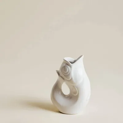 Objets de décoration - Carafe GlouGlou Blanc Brillant - CHAROLLES