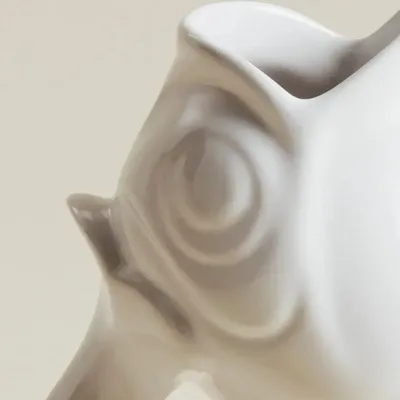 Objets de décoration - Carafe GlouGlou Blanc Brillant - CHAROLLES