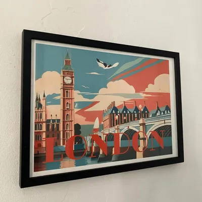 Poster - London III poster - EME CULTURE ART