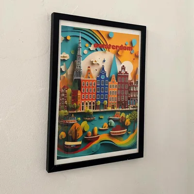 Poster - Amsterdam II - EME CULTURE ART