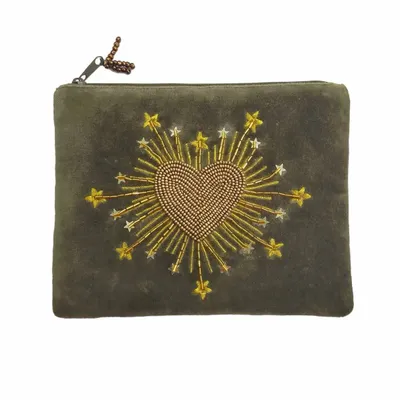 Clutches - Hand embroidered velvet pouches and boxes - MAISON LILO