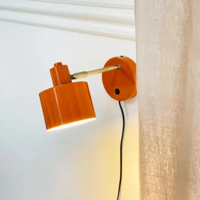 Wall lamps - Ocean Orange/ brass wall light - DYBERG LARSEN
