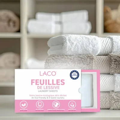 Homewear - Laundry sheets | 100% water-soluble, zero waste - LACO®
