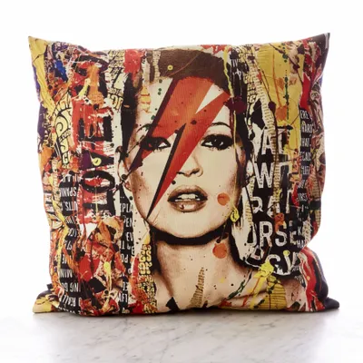 Fabric cushions - Kate decorative cushion cover 45 x 45 - Design by Anne Mondy - ARTDECORIS