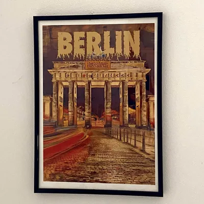 Affiches - Affiche Berlin IV - EME CULTURE ART