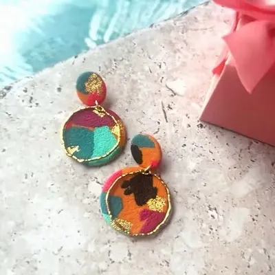 Jewelry - Boucles d’oreilles rondes SELENA - LES TRÉSORS DE CIA