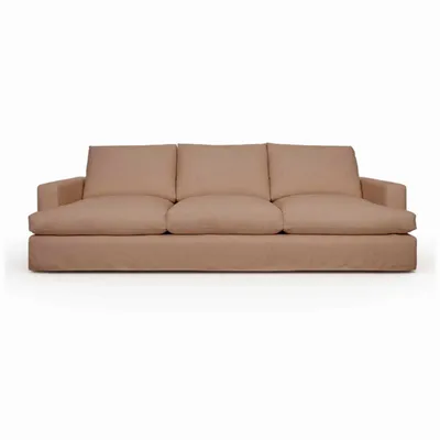 Sofas for hospitalities & contracts - Saona Large Mocha Mousse |Sofa with removable cover - CREARTE COLLECTIONS