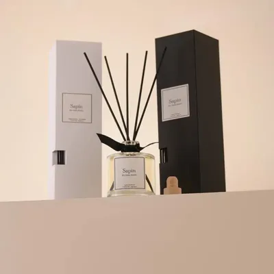 Diffuseurs de parfums - Diffuseur parfumé à bâtonnets sapin 100ml - TANDEM FRAGRANCES