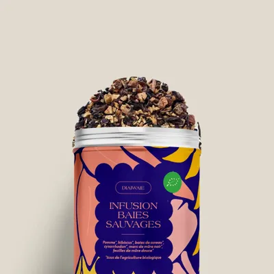 Coffee and tea - Organic Wild Berry Infusion (70g) - DIAIWAIE