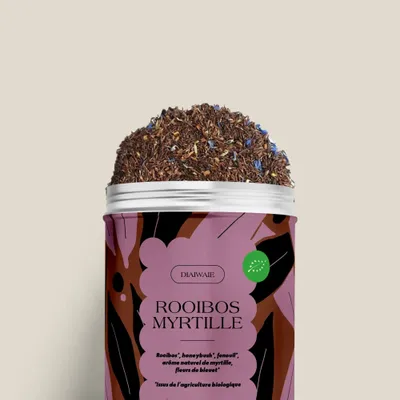 Coffee and tea - Organic Blueberry Rooibos (70g) - DIAIWAIE