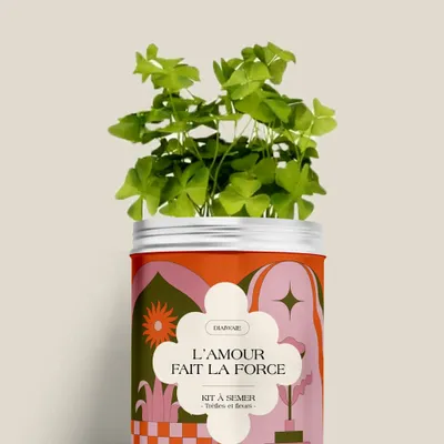 Floral decoration - Sowing Kit - Love is Strength - DIAIWAIE