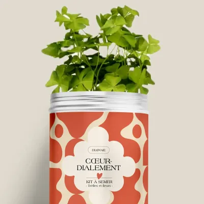 Décorations florales - Kit à semer - Cœurdialement <3 - DIAIWAIE