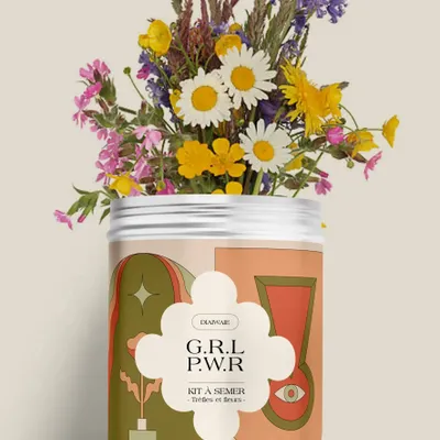 Décorations florales - Kit à semer - GRL PWR - DIAIWAIE