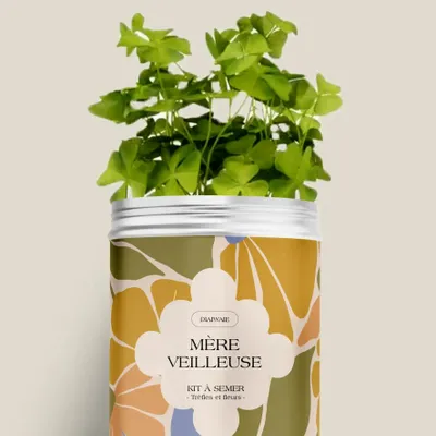 Floral decoration - Sowing Kit - Mother Nightlight/Green - DIAIWAIE