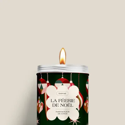 Candles - Candle - The Magic of Christmas - cotton flower scent - DIAIWAIE
