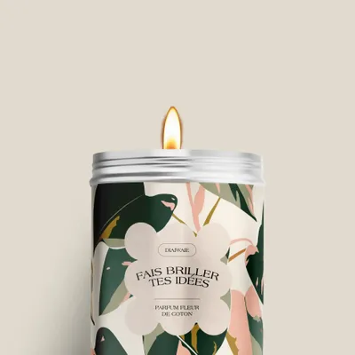 Candles - Candle - Make your ideas shine - cotton flower scent - DIAIWAIE