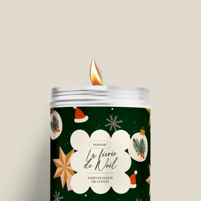 Candles - Candle - La vie en rose - cotton flower scent - DIAIWAIE