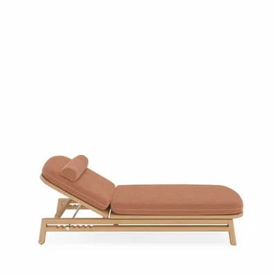 Deck chairs - Single Sunbed - FJAKA FURNITURE