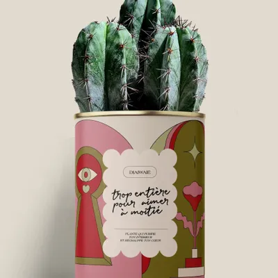Cadeaux - Trop entière pour aimer à moitié - Maxi Cactus - DIAIWAIE