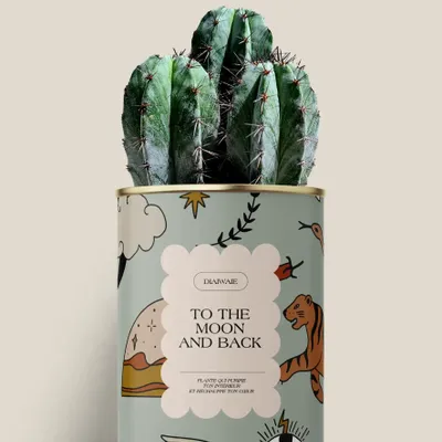 Cadeaux - To the moon and back - Maxi Cactus - DIAIWAIE