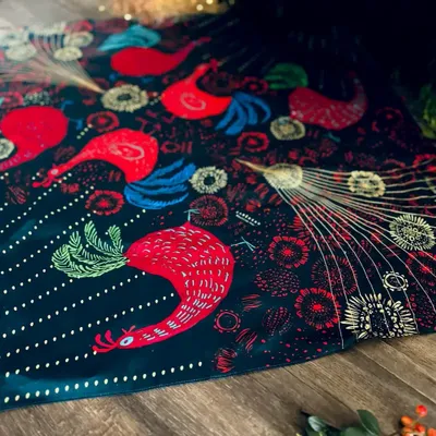 Cadeaux - Emballage Cadeau Réutilisable Satin Luxe – Les Poules - CARÉDEAU PAPIER CADEAU RÉUTILISABLE