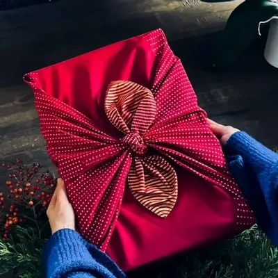 Gifts - Family Pack Gift Wrap – Adventurous Red - CARÉDEAU PAPIER CADEAU RÉUTILISABLE