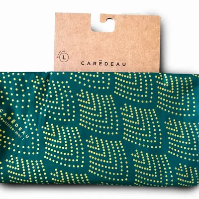 Gifts - Reusable Gift Wrap – North Pole Green - CARÉDEAU PAPIER CADEAU RÉUTILISABLE