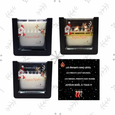 Candles - Scented surprise Christmas candle - Merry Christmas - 🦌 Rudolph - BOUGIES CANDLEARTH