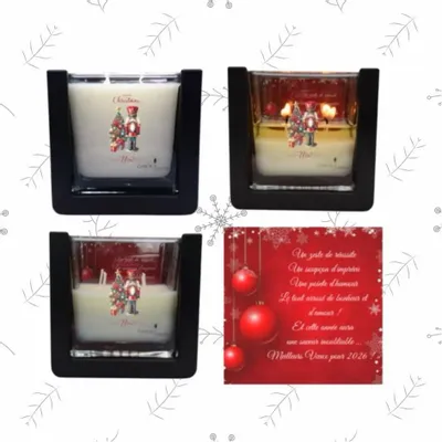 Cadeaux - Bougie Noël surprise parfumée décoration - Casse-Noisette - BOUGIES CANDLEARTH