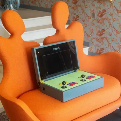 Cadeaux - Armoire de jeux d'arcade portable Marianna - MAISON ROSHI - LUXURY ENTERTAINMENT CABINETS