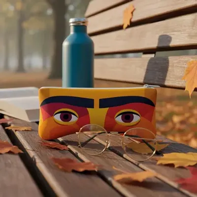 Lunettes - Étui à lunettes Geo Flowers - KALIDOSKOPIO