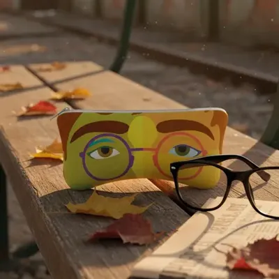 Glasses - Geo Beatles Glasses Case - KALIDOSKOPIO