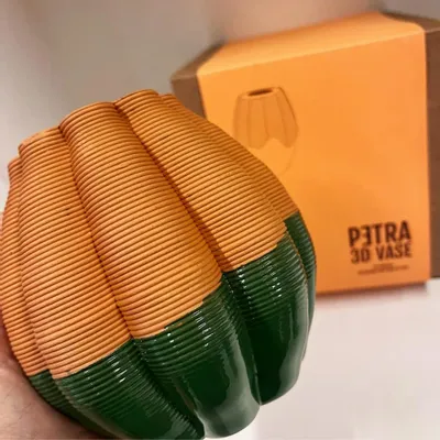 Vases - 3D PETRA GREEN enamelled clay - COMMON PLACE YOUR URBAN JUNGLE