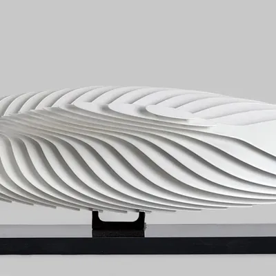 Sculptures, statuettes et miniatures - Sculpture sur socle DR 06 White-Mirror - ANTOINE F.