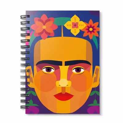 Stationery - GEO ECO Flowers Notebook - KALIDOSKOPIO