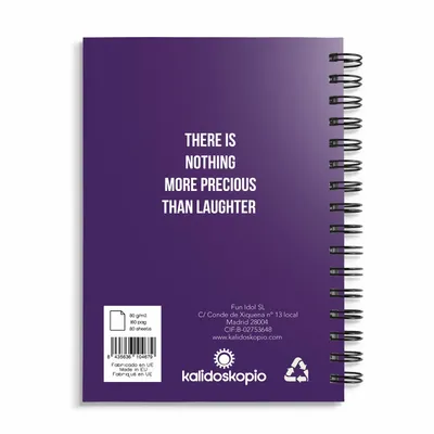 Stationery - GEO ECO Flowers Notebook - KALIDOSKOPIO